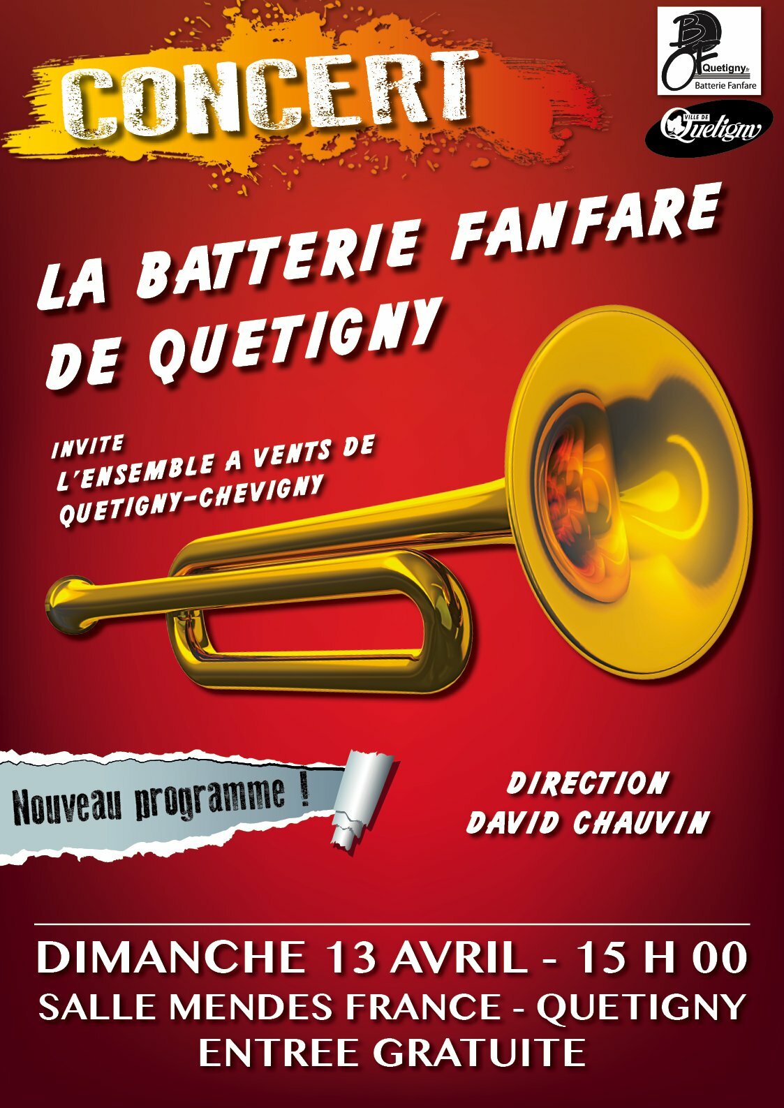 Affiche concert Quétigny 2014